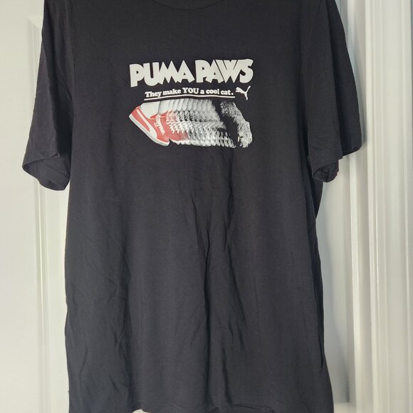 PUMA Paws Graphic T-Shirt - Picture 1 of 4